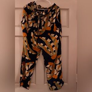 Stylish Multicolor FARM rio pants size large